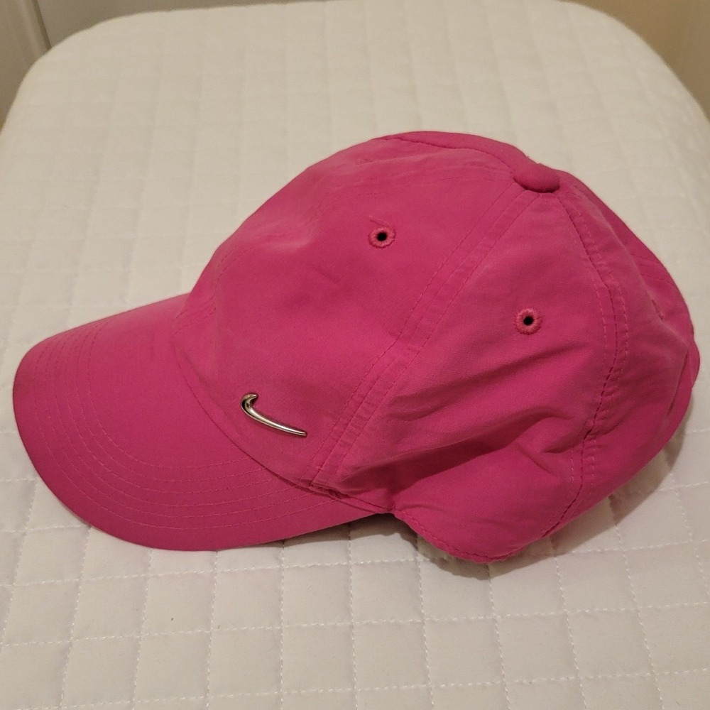 Heritage86 Nike Sportswear Metal Swoosh Cap Hot Pink Barbiecore Hat Girlhoodcore